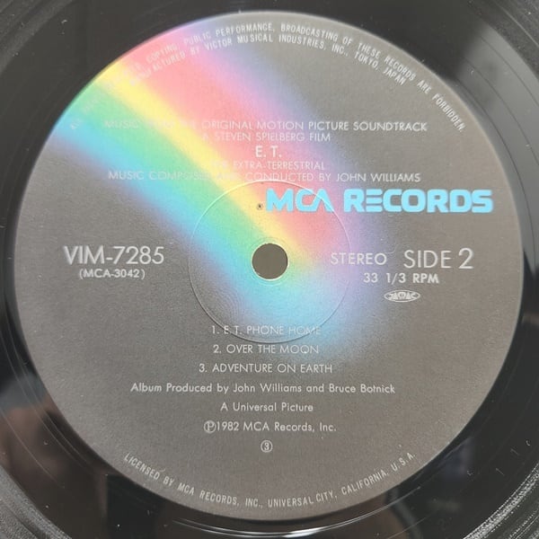 John Williams / E.T. The Extra-Terrestrial (Soundtrack) [VIM-7285] - 画像4