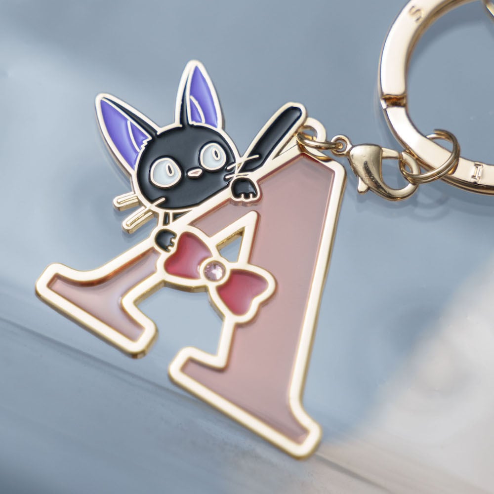 JG 女子学院　キーホルダー 魔女の宅急便 イニシャルキーホルダー / キーリング A（6583） | す