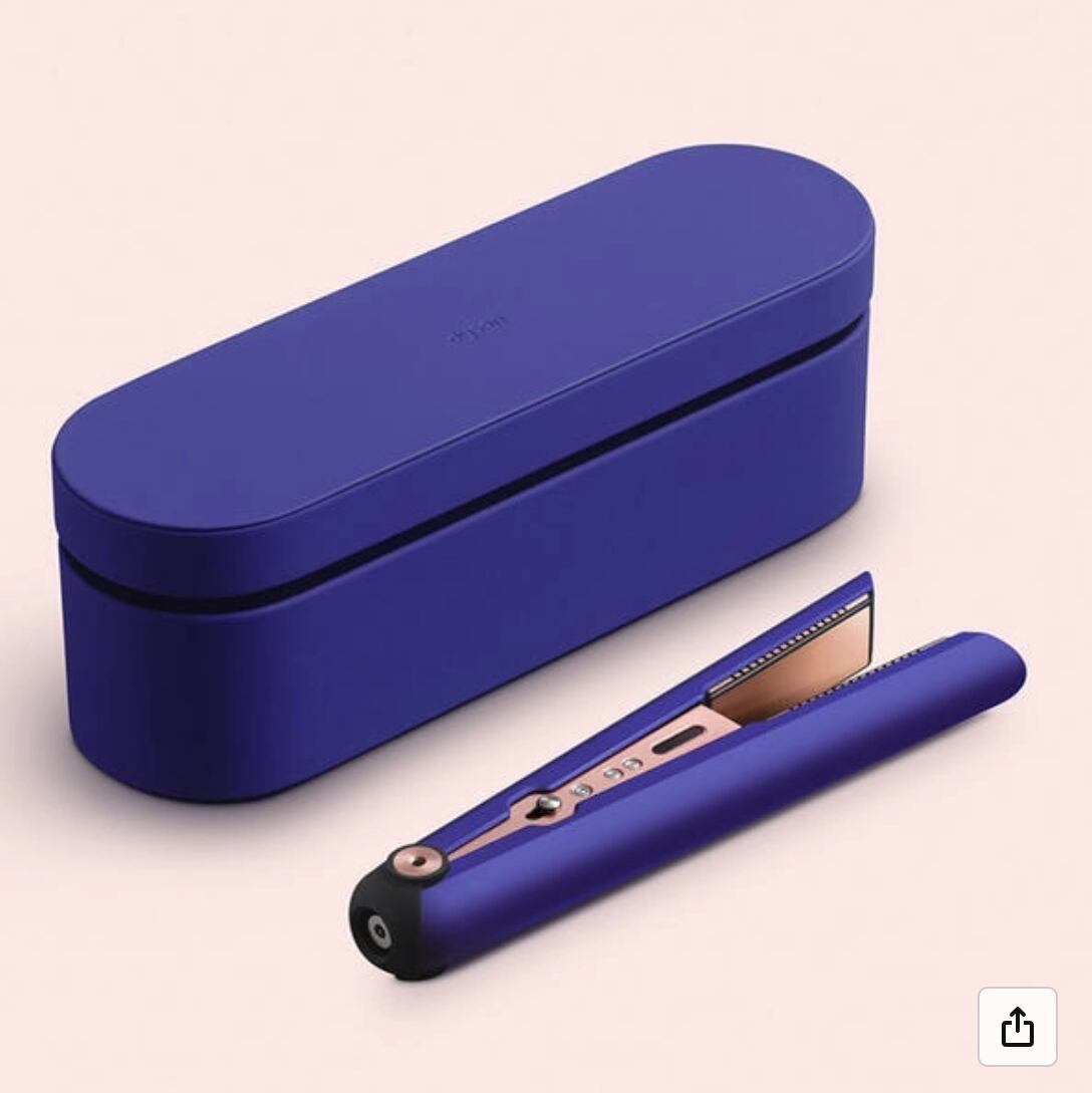 Dyson ストレートヘアアイロン ブラック/パープル 渡ら Dyson ストレートヘアアイロン ブラック/パープル 渡ら
