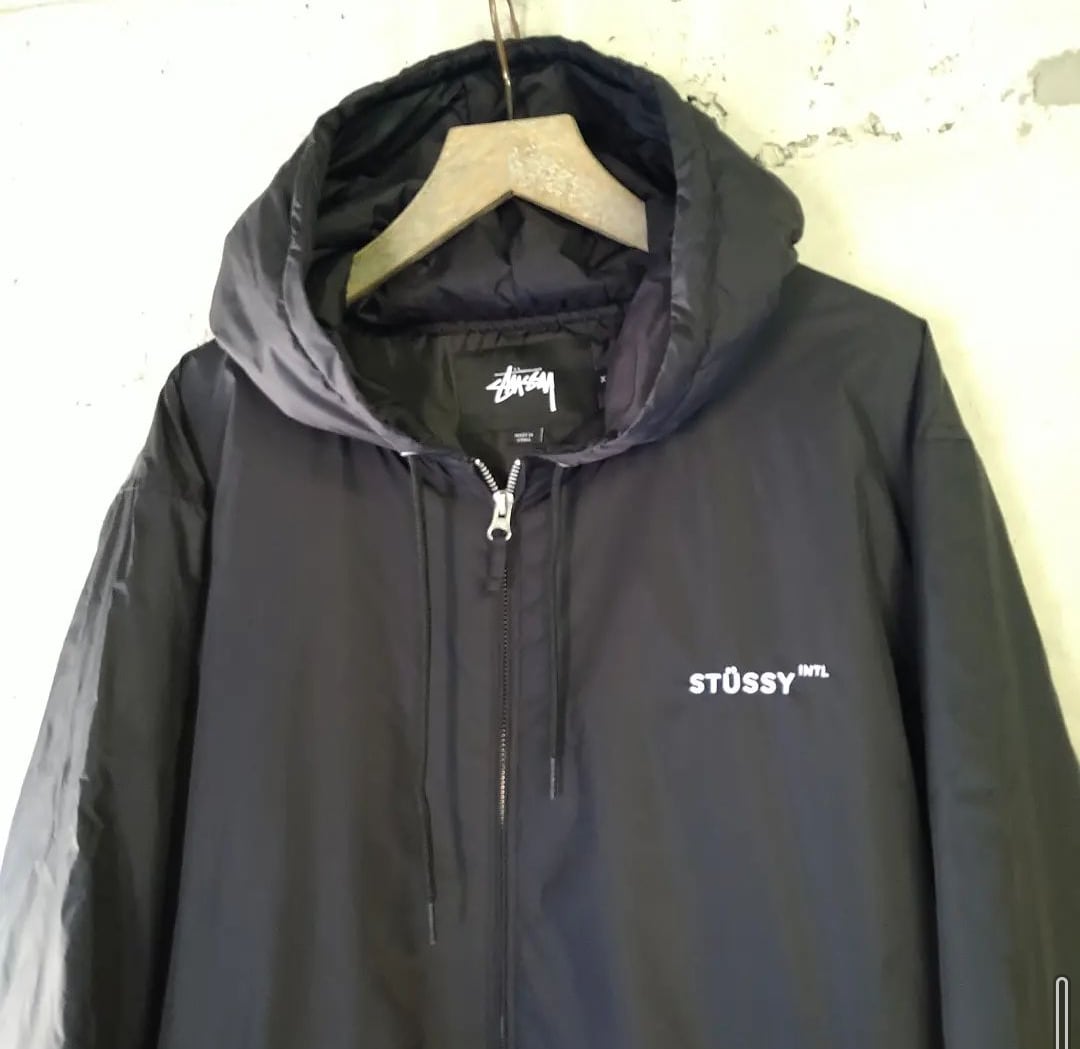 stussy insulated long coach jacket 小岩店 | What'z up