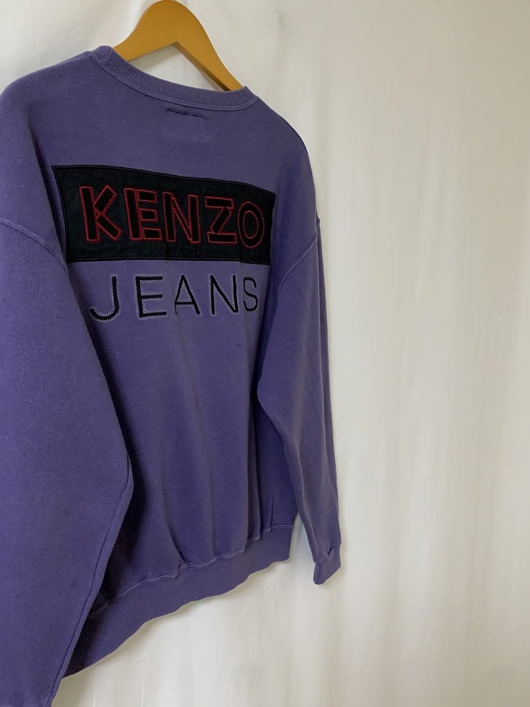 1980~90's Embroidery Design Sweat Shirt "KENZO"