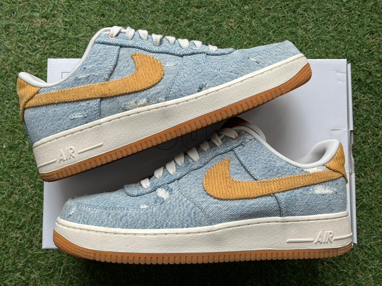 NIKE × LEVIS BY YOU AIR FORCE 1 LOW DAMEGE DENIM CI5766-994 28 ...