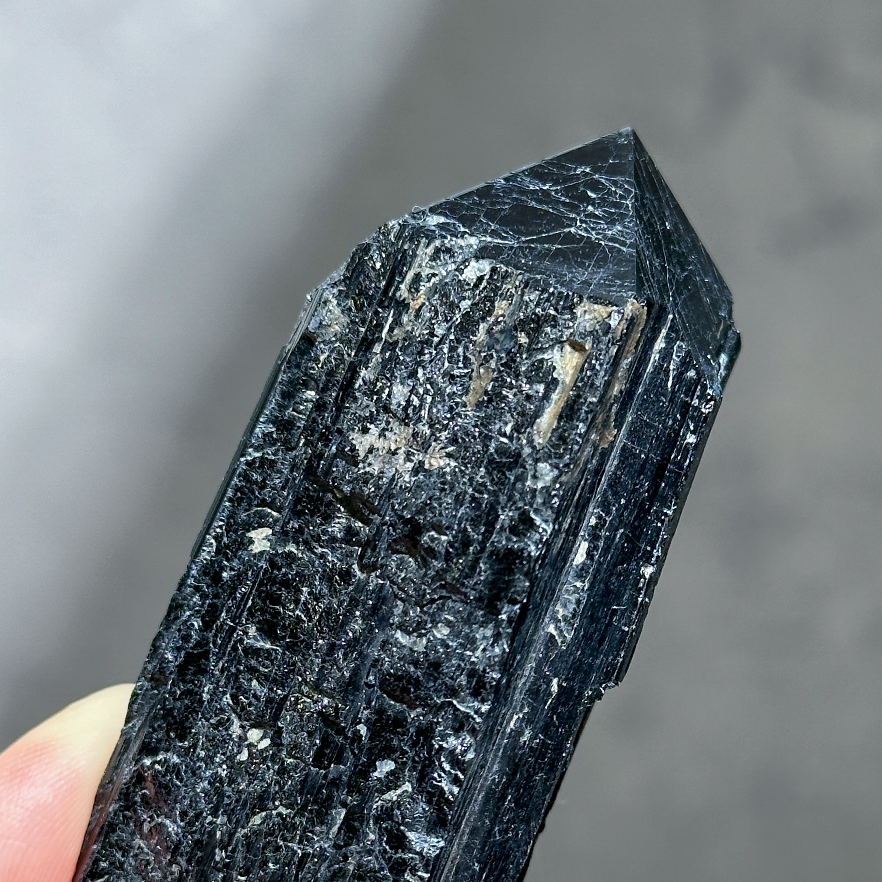 ブラックトルマリン タワー41◇ Black Tourmaline ◇天然石・鉱物