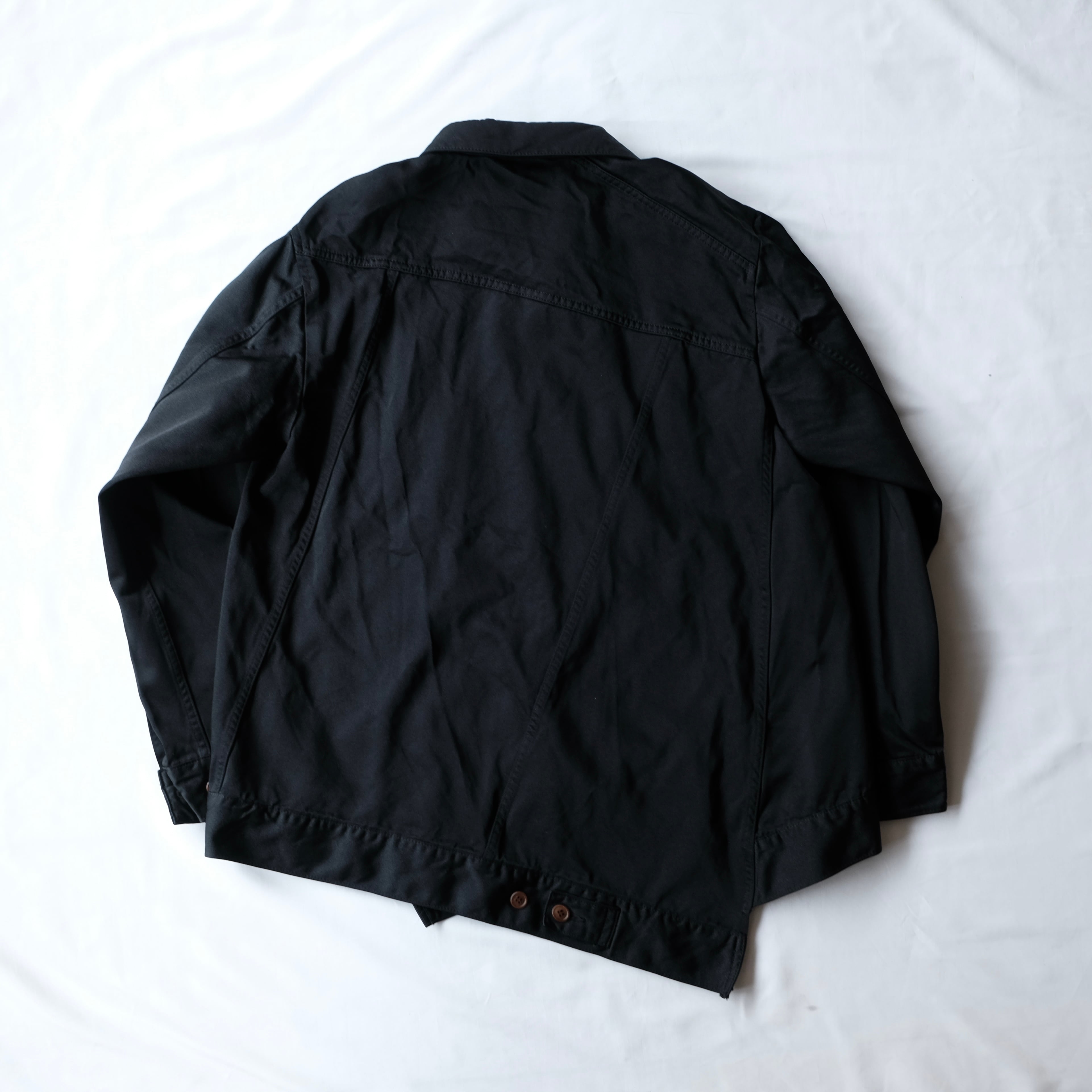 COMME des GARCONS HOMME PLUS 2018AW 捻じれエステル縮絨 JACKET