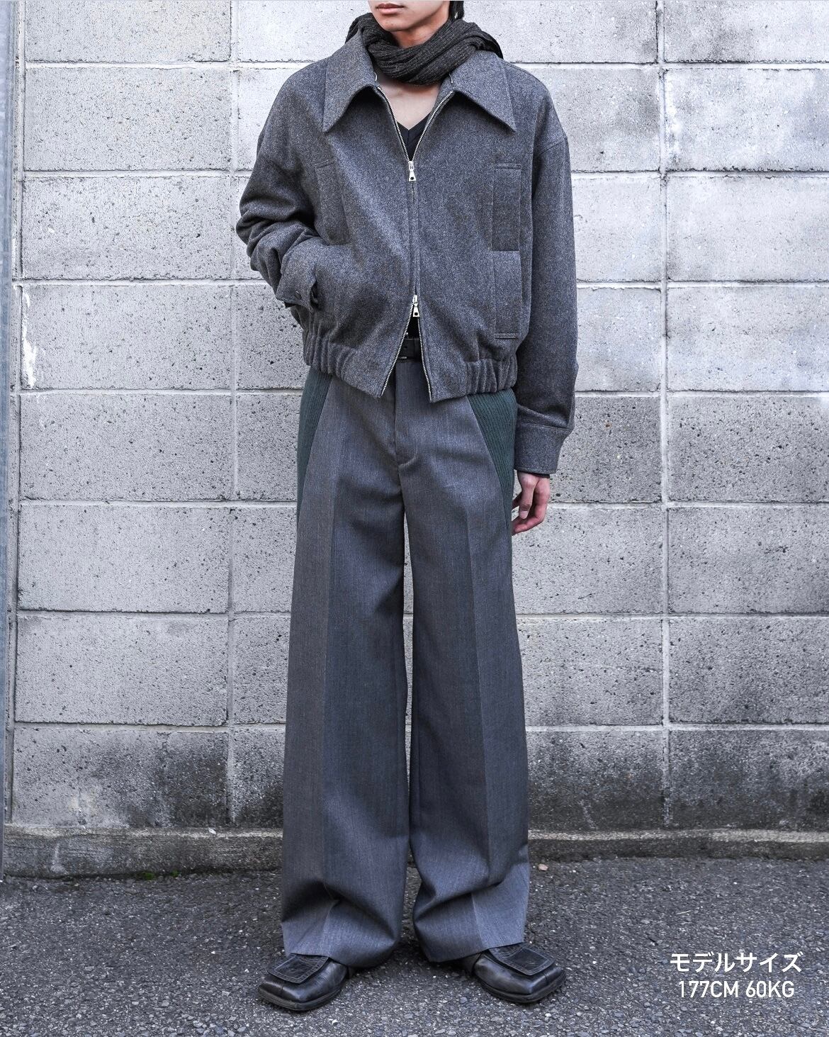 パンツ NEW OLD AW25 RIB STRAIGHT TROUSERS NEW OLD AW25 RIB STRAIGHT TROUSERS | hypeofficial