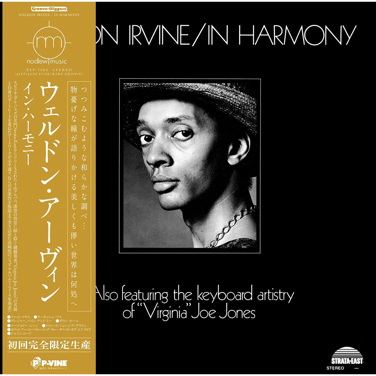 〈残り1点〉【LP】Weldon Irvine - In Harmony