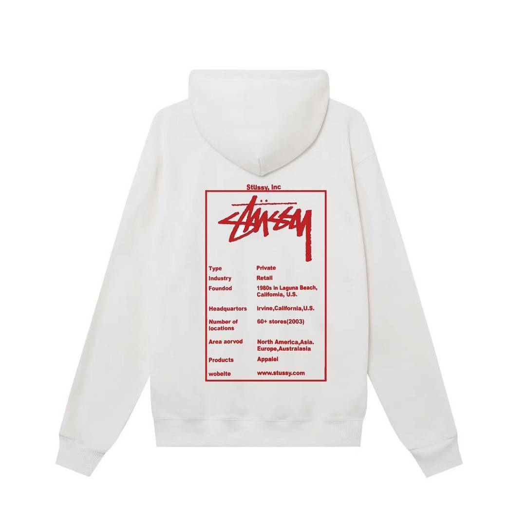 Stussy スコーピオンプリント パーカー ステューシーコピー SCORPION ZIP HOODIEスコーピオンプリントジッパー