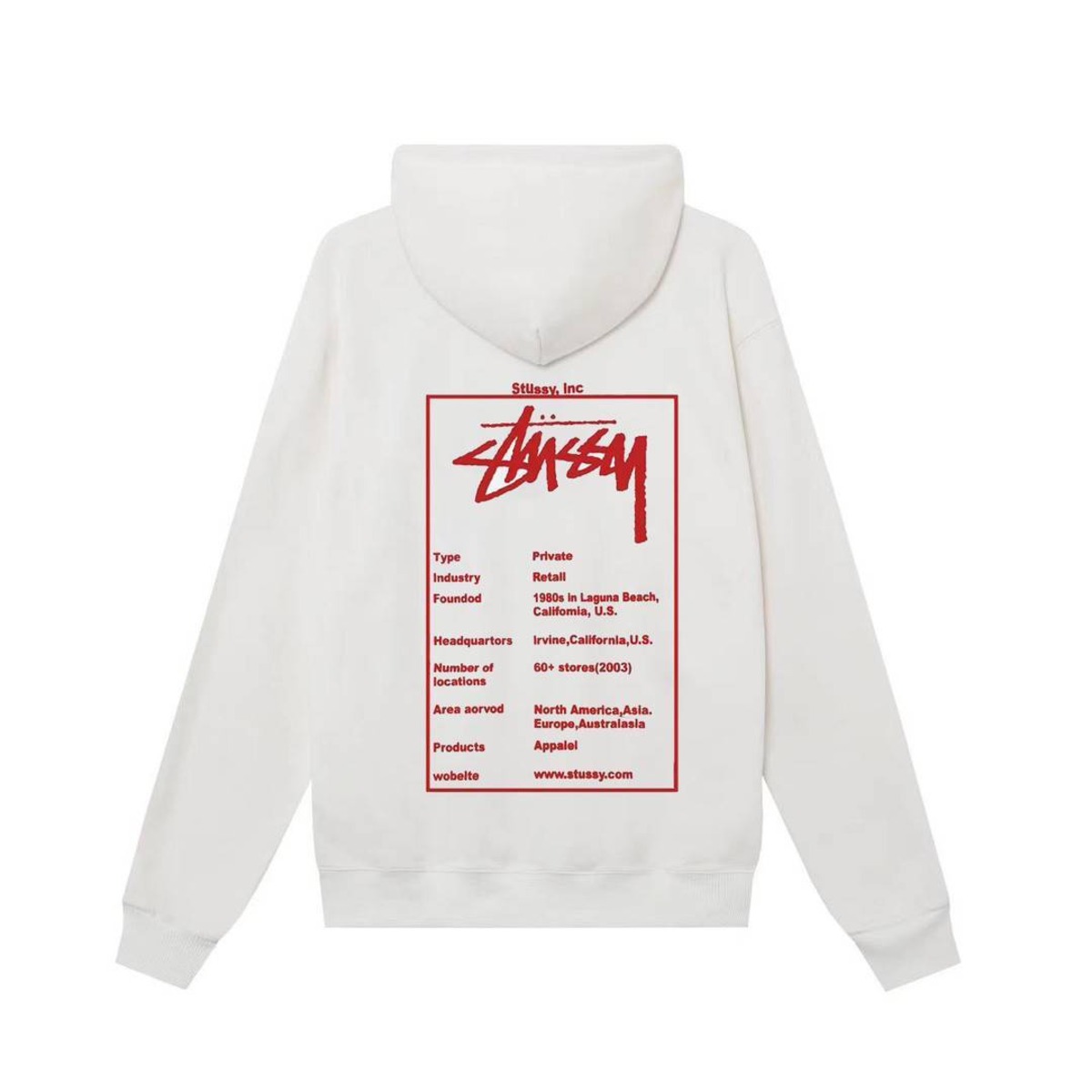 STUSSY プリント パーカーフーディー 新作 男女兼用 | street＊style
