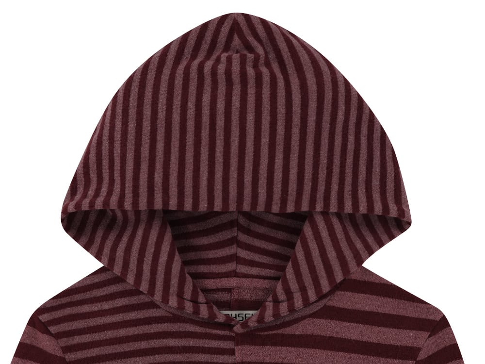 COYSEIO] MIXED STRIPE HOODIE RED 正規品 韓国ブランド 韓国通販 韓国