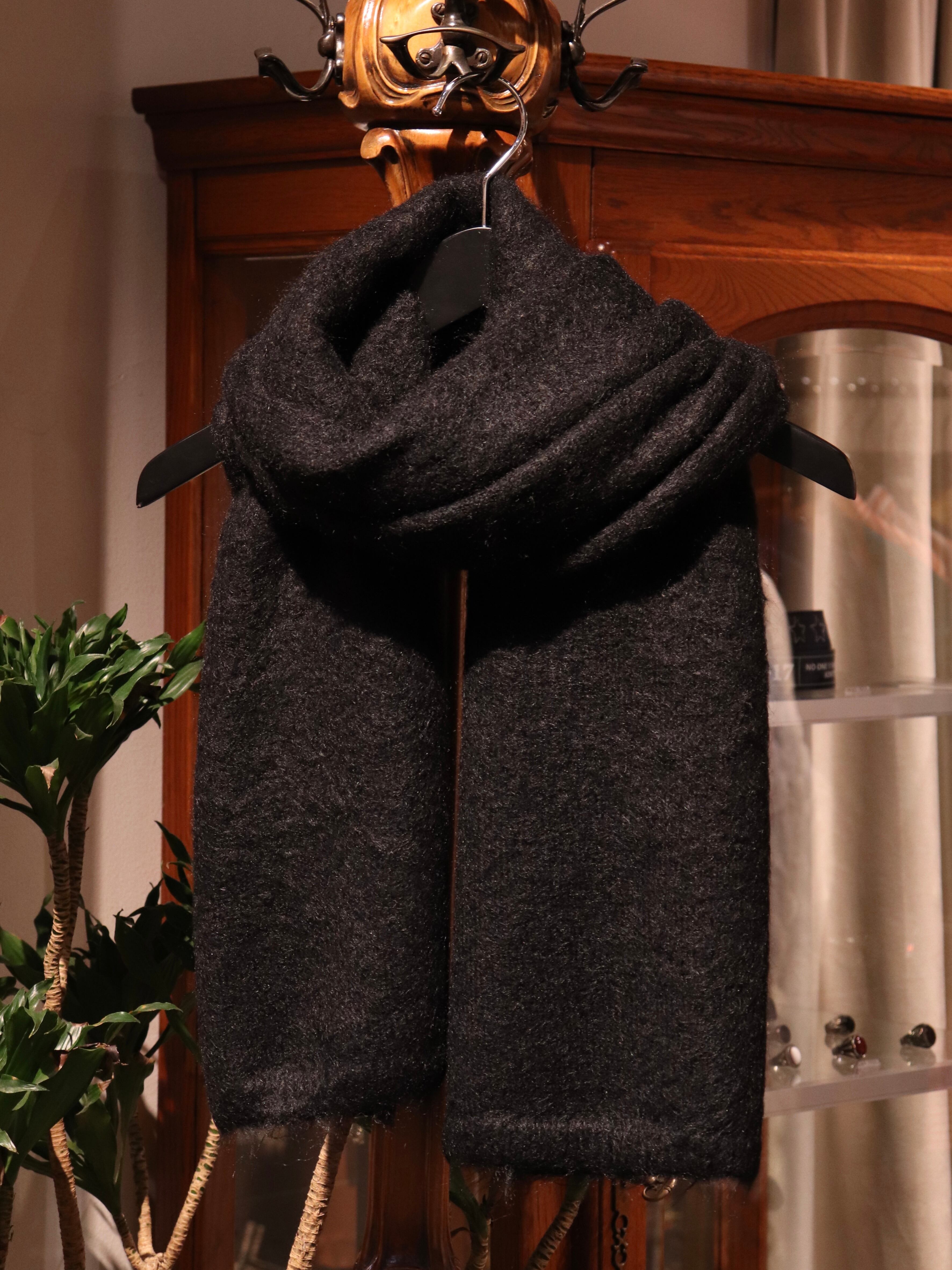 FUJI MOHAIR LONG STOLE WOOL/MOHAIR BLEND SCARF – THE SHOP