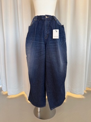 【2026 SS】beautiful people - left hand twilldenim wide pants vintage