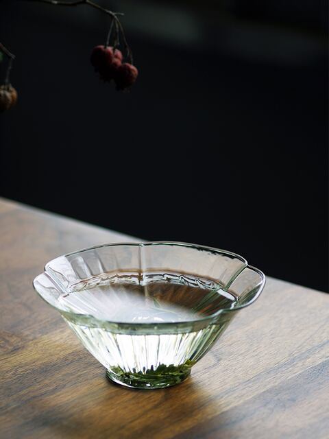 花びらガラスボウル スプーン付 | B-LUNE