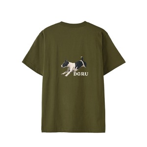 ミニチュア・ブル・テリア　スタンダートTシャツ　バックデザイン