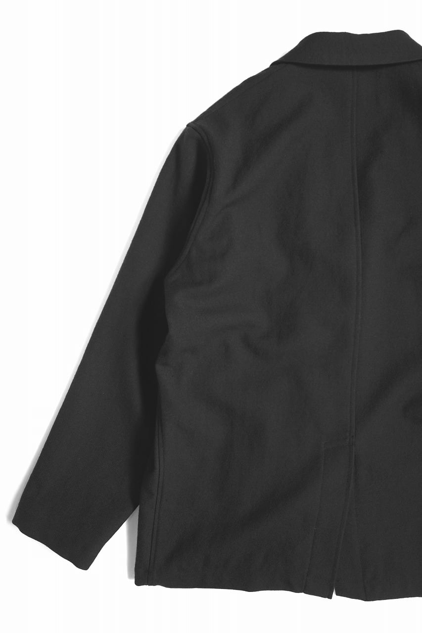 Virgin Wool Washed Twill Jacket