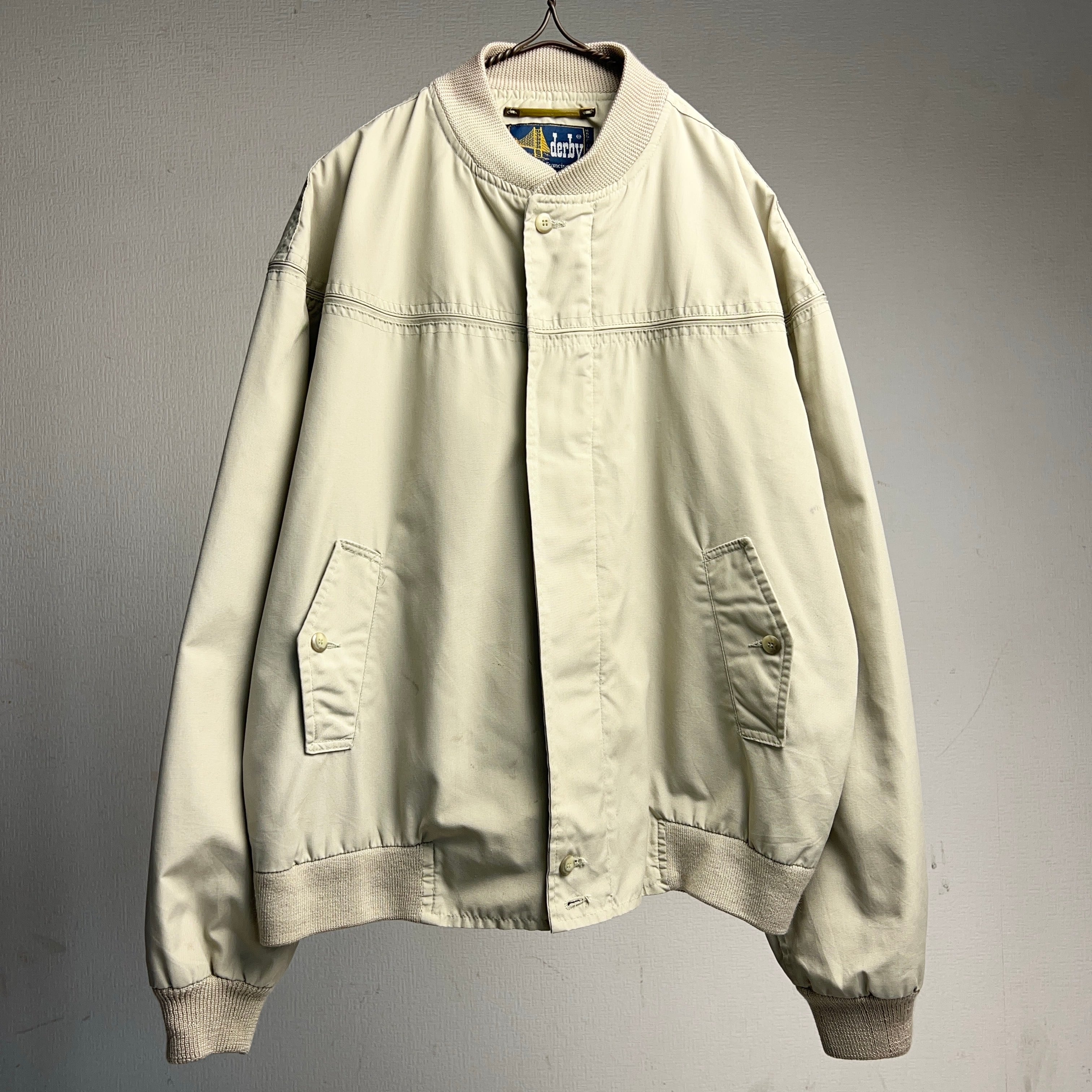 希少 90's ビンテージ Polo Ralph Lauren スウィングトップ 90's POLO by Ralph Lauren スウィングトップ ダークブルー Size L