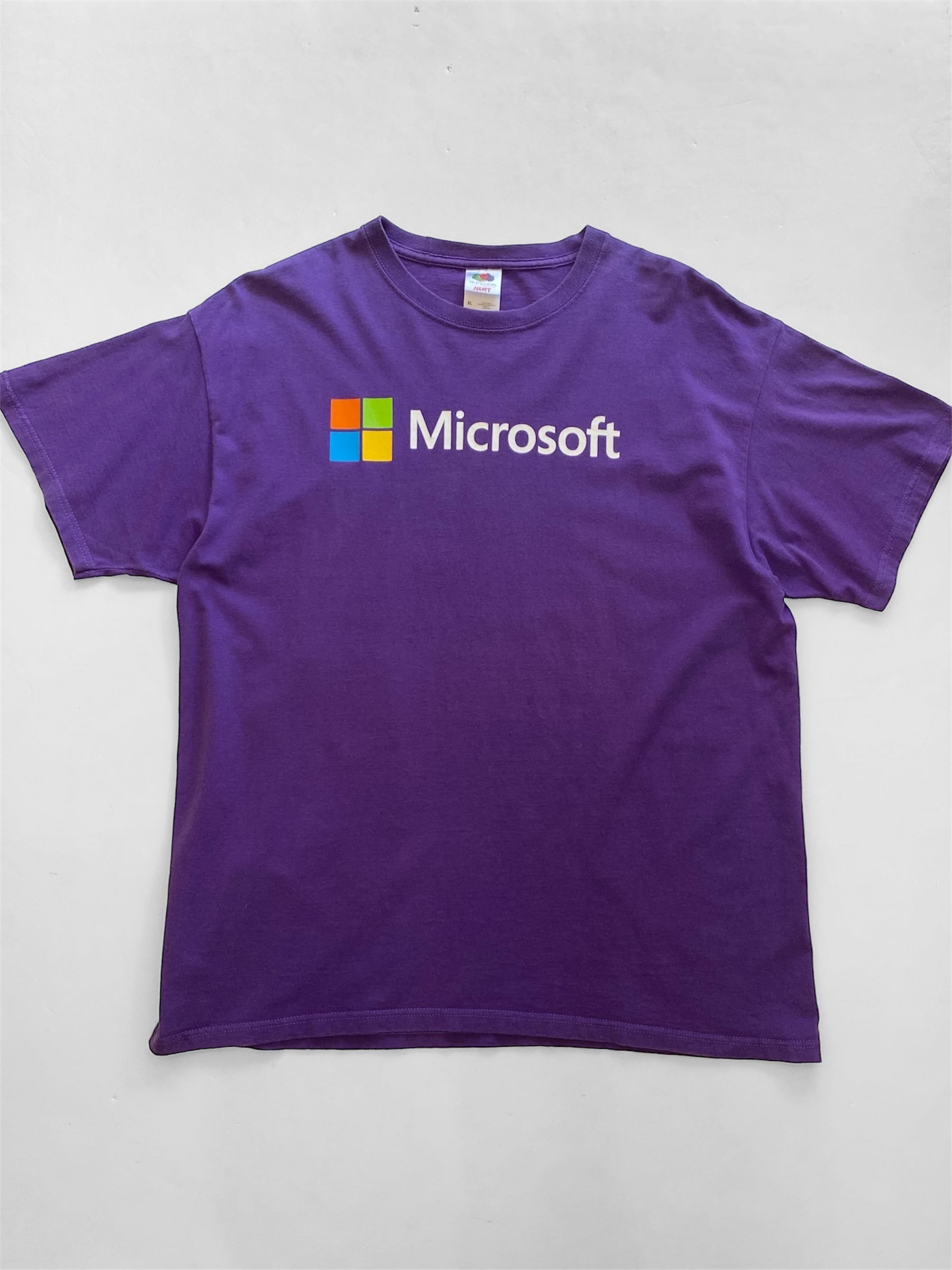 00s''Microsoft'' T-shirt マイクロソフトTシャツ[XL]