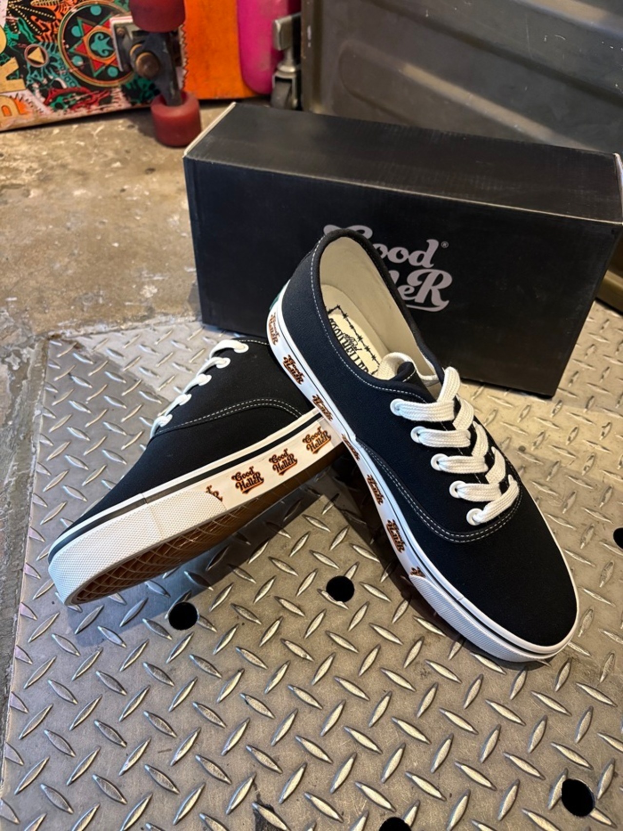 GOOD HELLER / GH ORIGINAL AUTHENTIC / BLK / スニーカー / GH-26SS017 - 1