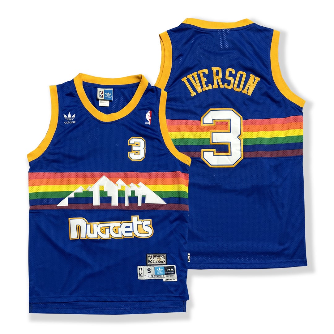 Allen Iverson 【Denver Nuggets】 Game Shirt. adidas