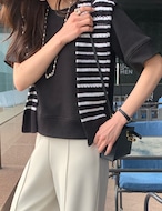 【新作5%OFF・3日間】Simple mtm Tops_3colors