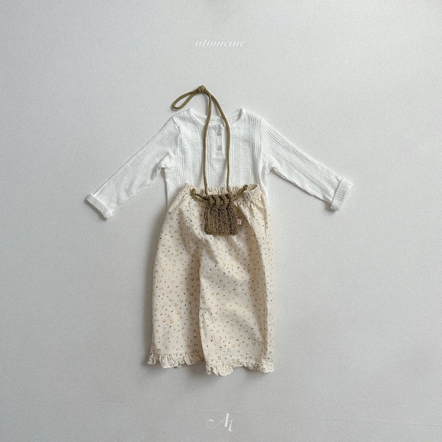 【予約】atomeme:ous frill pants