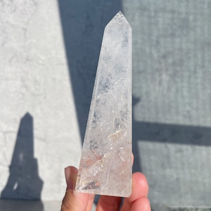 ミナスジェライス産クリアクォーツ オベリスク12◇ Clear Quartz ◇ 天然石・鉱物・パワーストーン