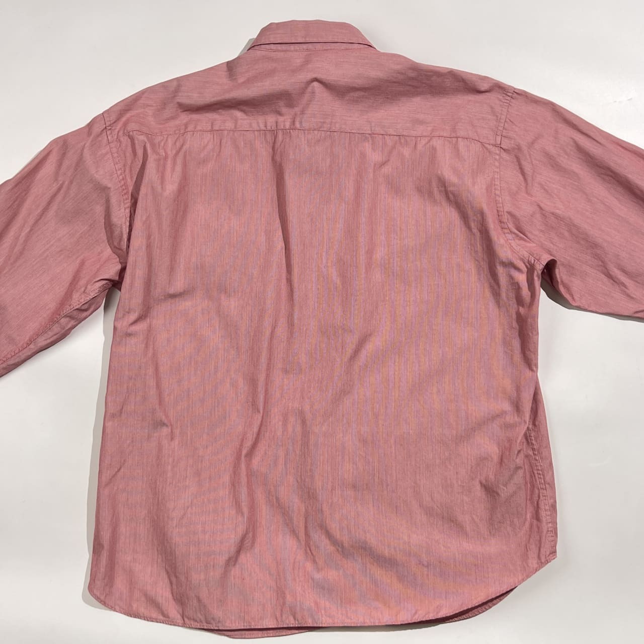 Mademoiselle NON NON マドモアゼルノンノン ストライプ 長袖 シャツ /レッド ワインレッド 系 レディース