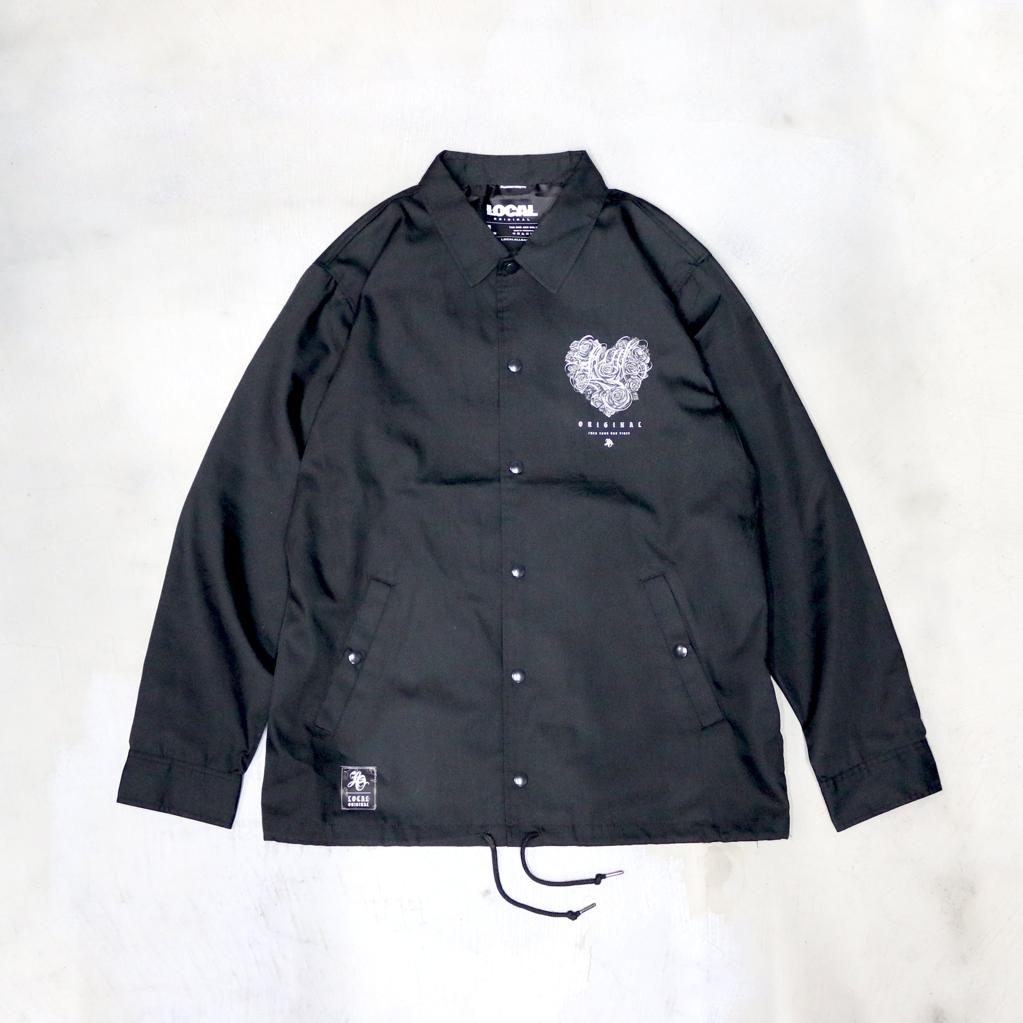 COACH JACKET / Black | LOCAL ALL DAY