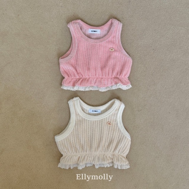 予約 Bello Crunch Vest  [ Elly molly ]