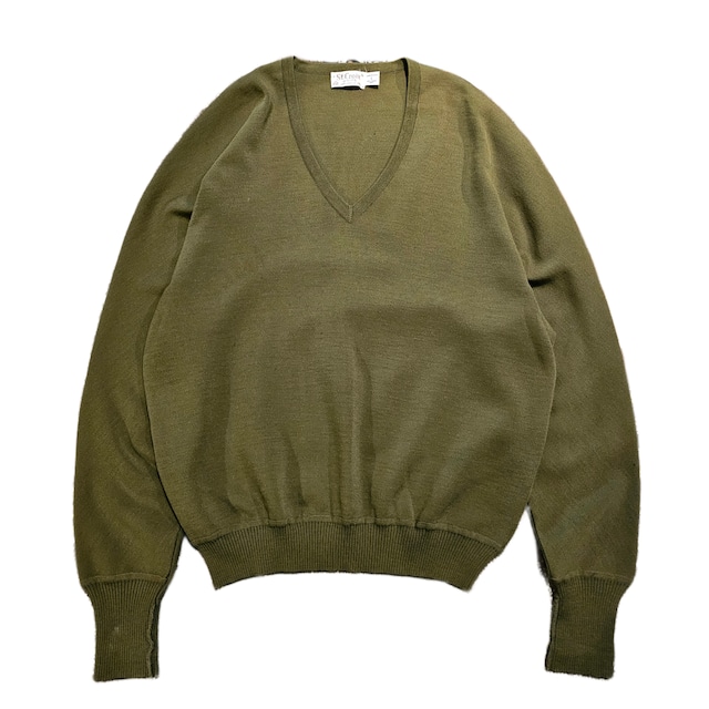 90's St. CROIX V-neck SWEATER【DW824】