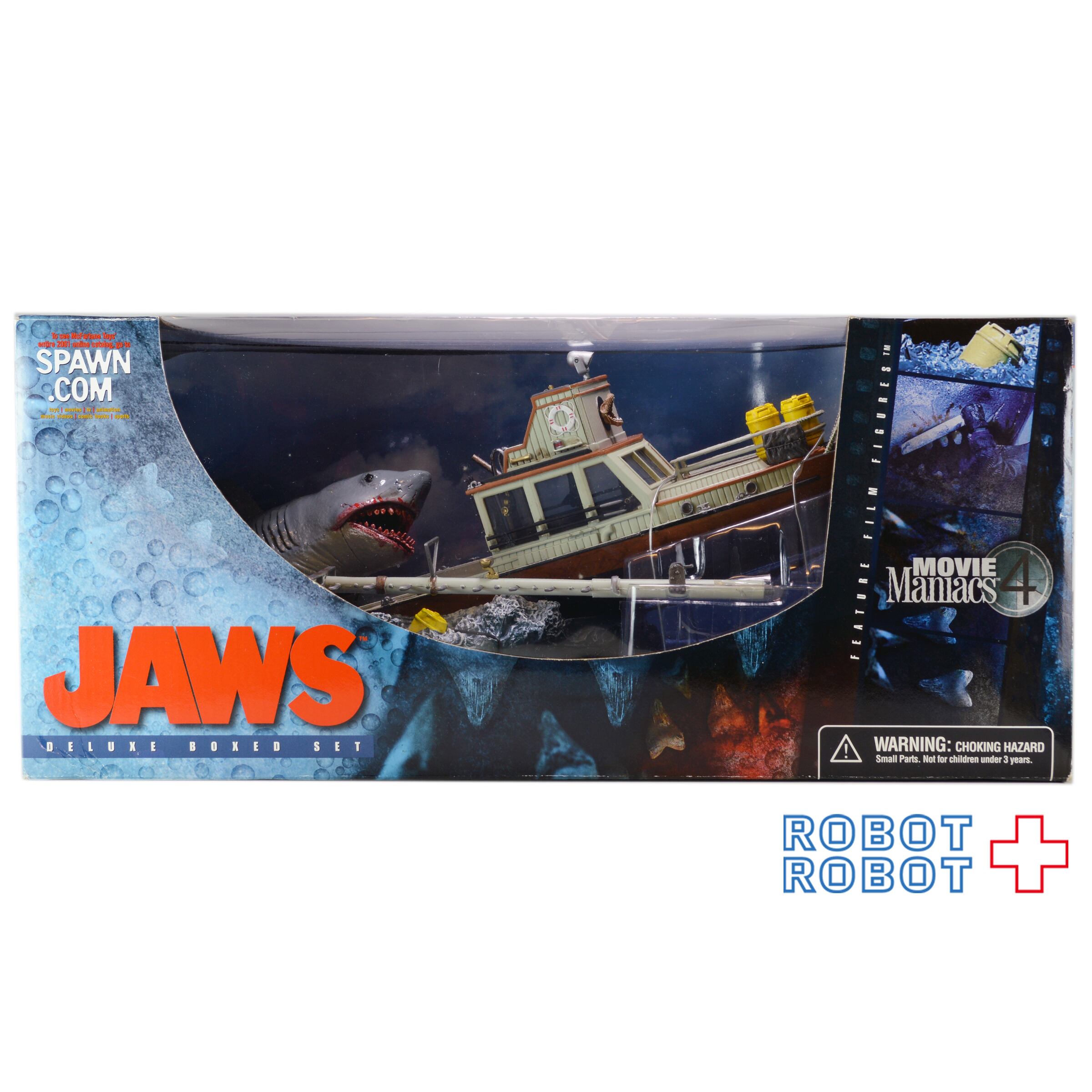 「JAWS」 ジョーズ デラックス ボックス セット　マクファーレントイズ マクファーレン ムービーマニアックス ジョーズ DXボックスセット