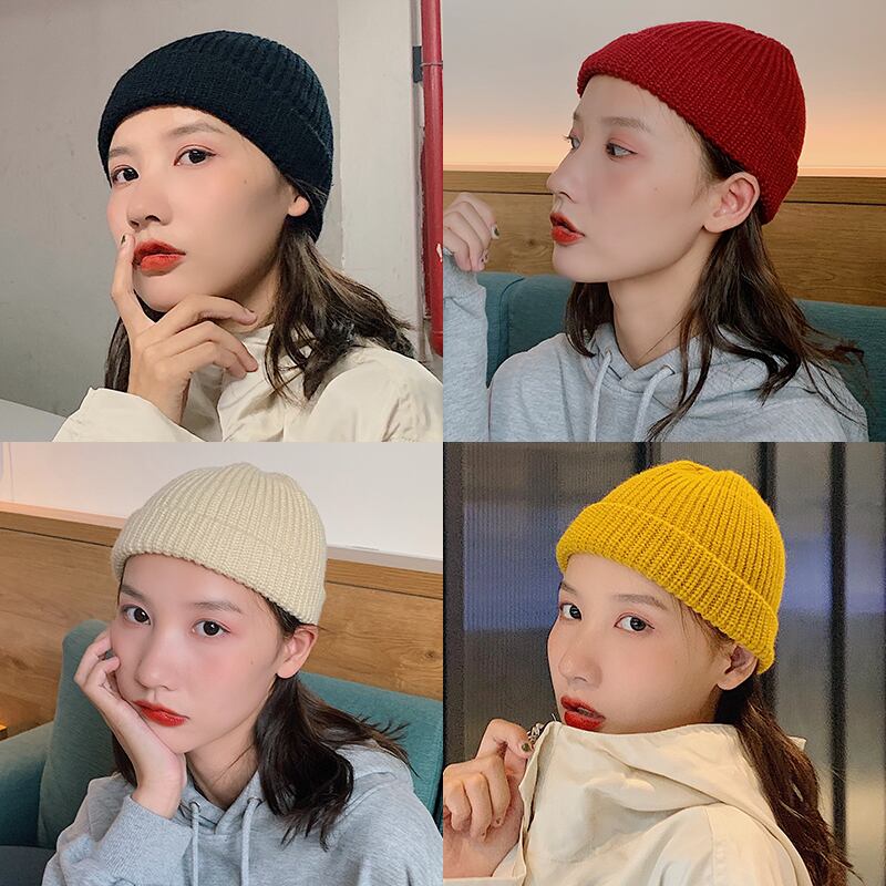 オータムウィンターレッドファーニットレディース 帽子 秋物 冬物 ブラック・アイド・ピーズ34330393405