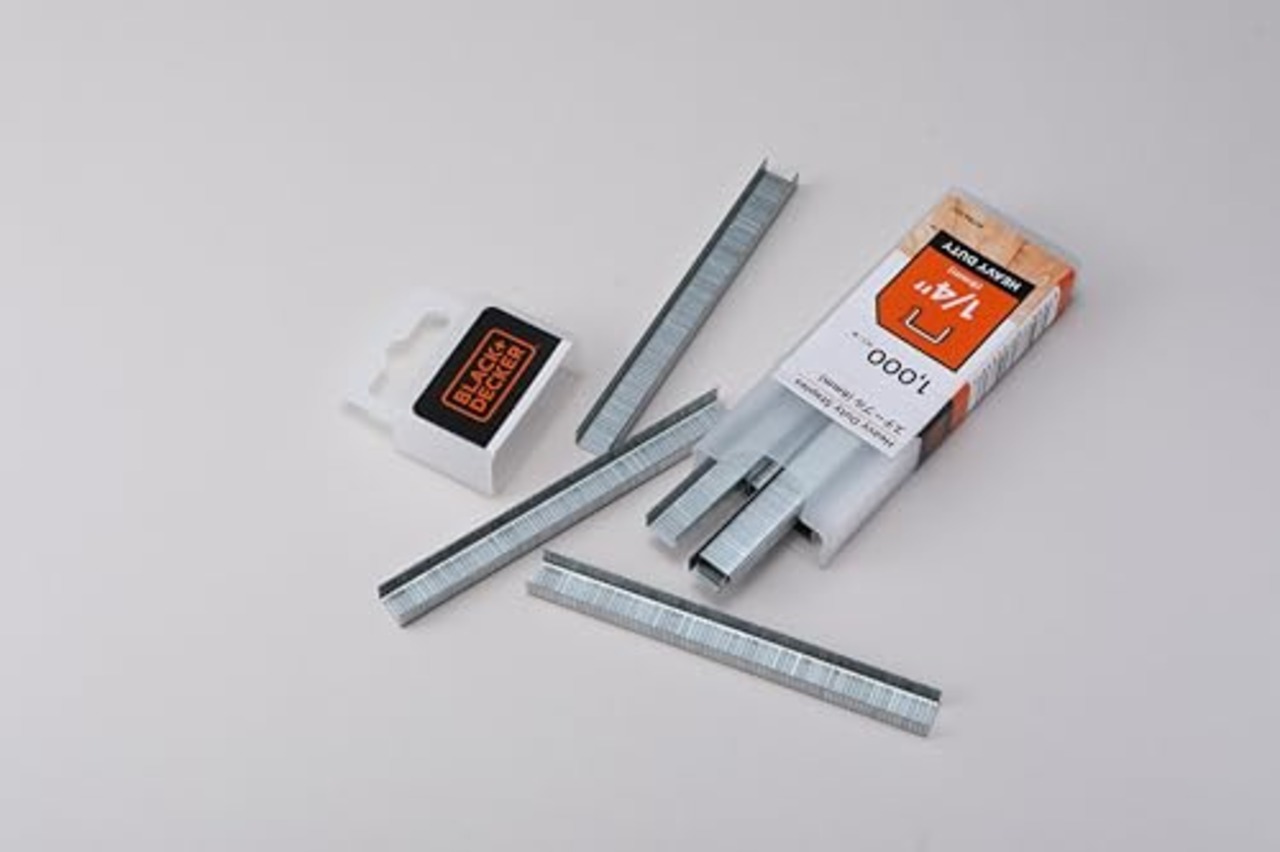 ブラックアンドデッカー(BLACK+DECKER) GoPak タッカー ネイラー用 ステープル 6mm DIY 電動工具 締付 固定工具 BDTRA704T