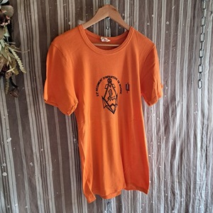フランス軍 フロッキープリントTシャツ used [508018]