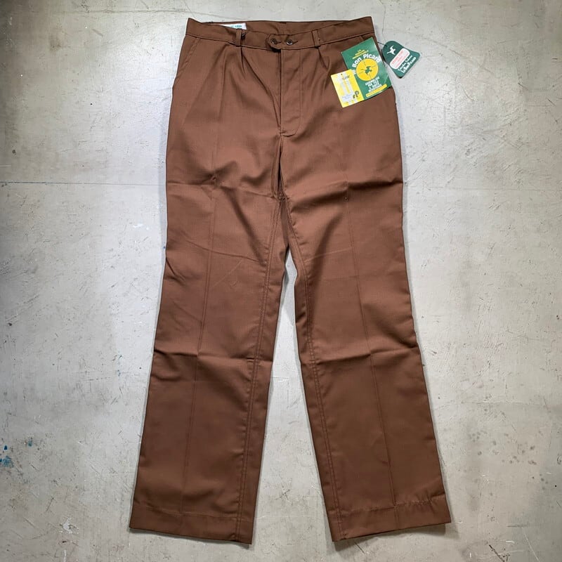 APE〈希少〉 70s dickies 黒コーズ チビタグ アルミジップvintage - パンツ