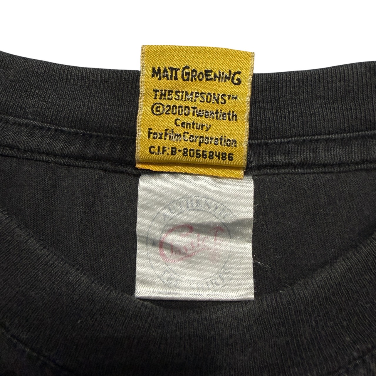 【THE SIMPSONS】シンプソンズ "Born to be mild" Vintage Tシャツ