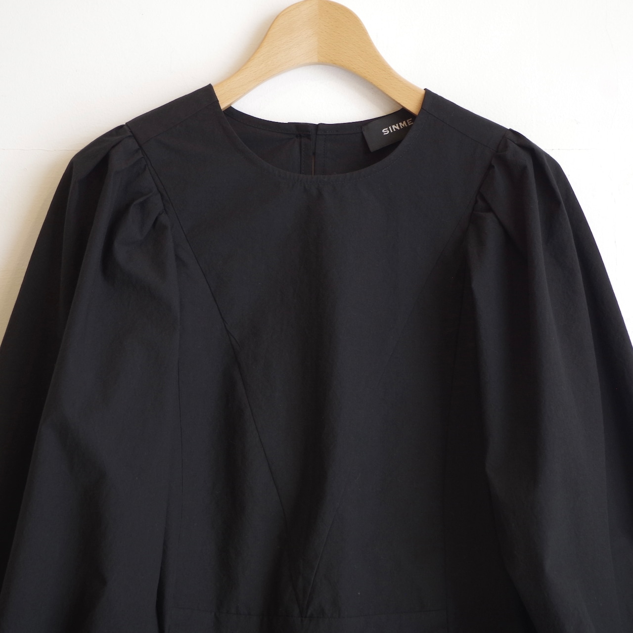 SINME  ボリュームシャツⅡ ブラック