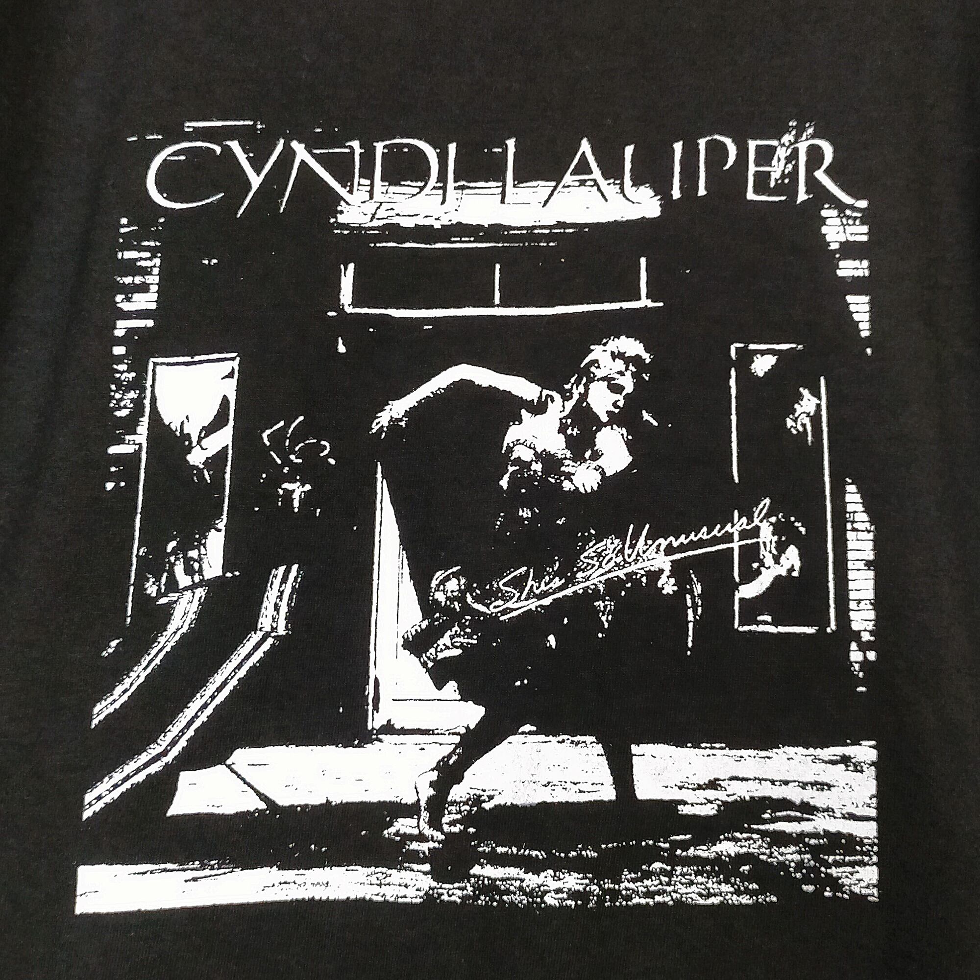 アトランティック・レコード 半袖黒色 Tシャツ 選べる6サイズ S,M,L,XL
