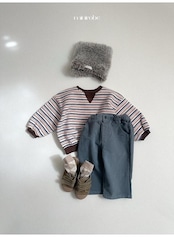 〖取寄〗韓国子供服 / 26winter / minirobe / ミンクキャットビーニー / キッズ *FREE*