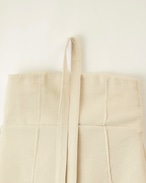 DU250503 linen like layered bare tunic【残り3点】