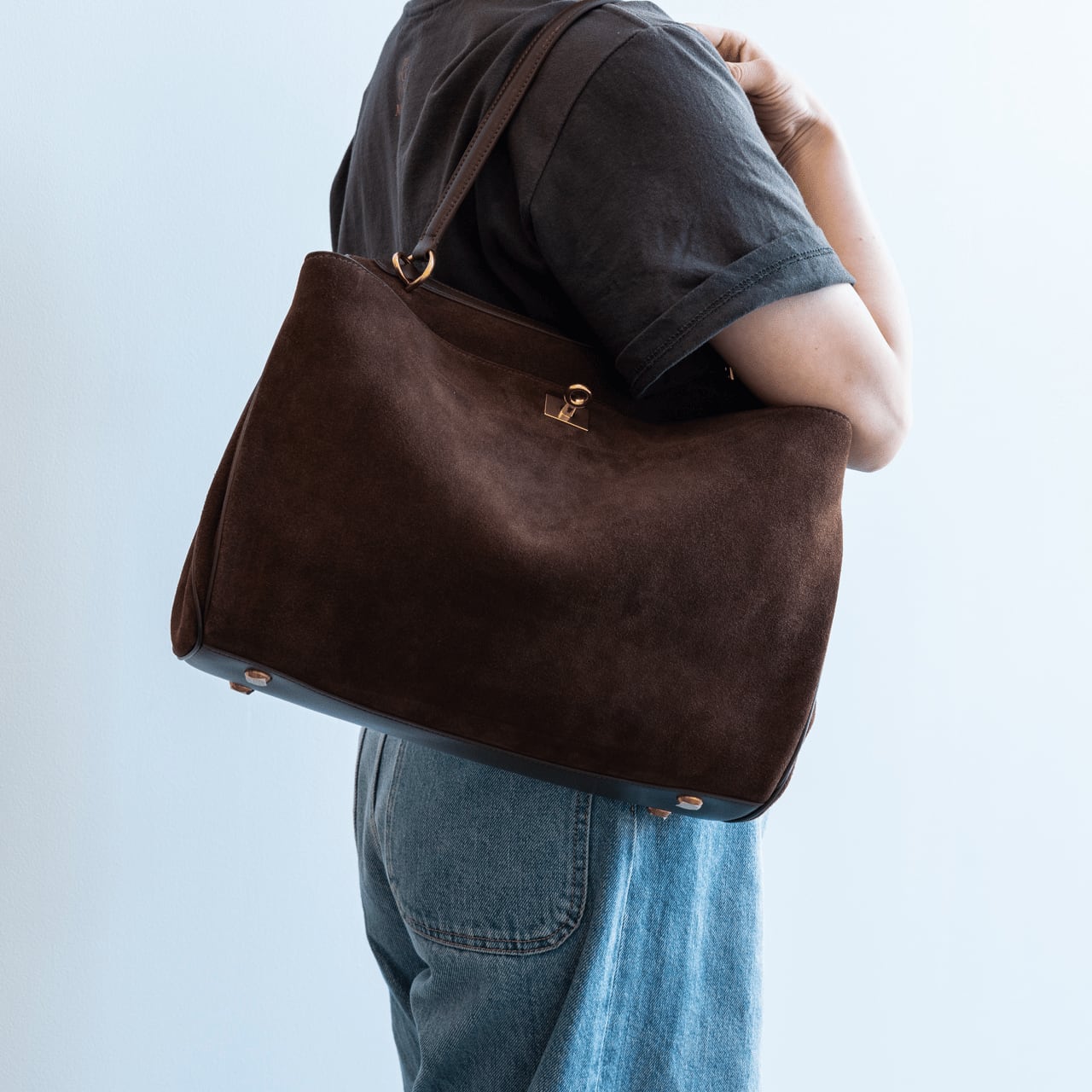 Suede Classic Luxe Bag【スエード・クラシックリュクスバッグ