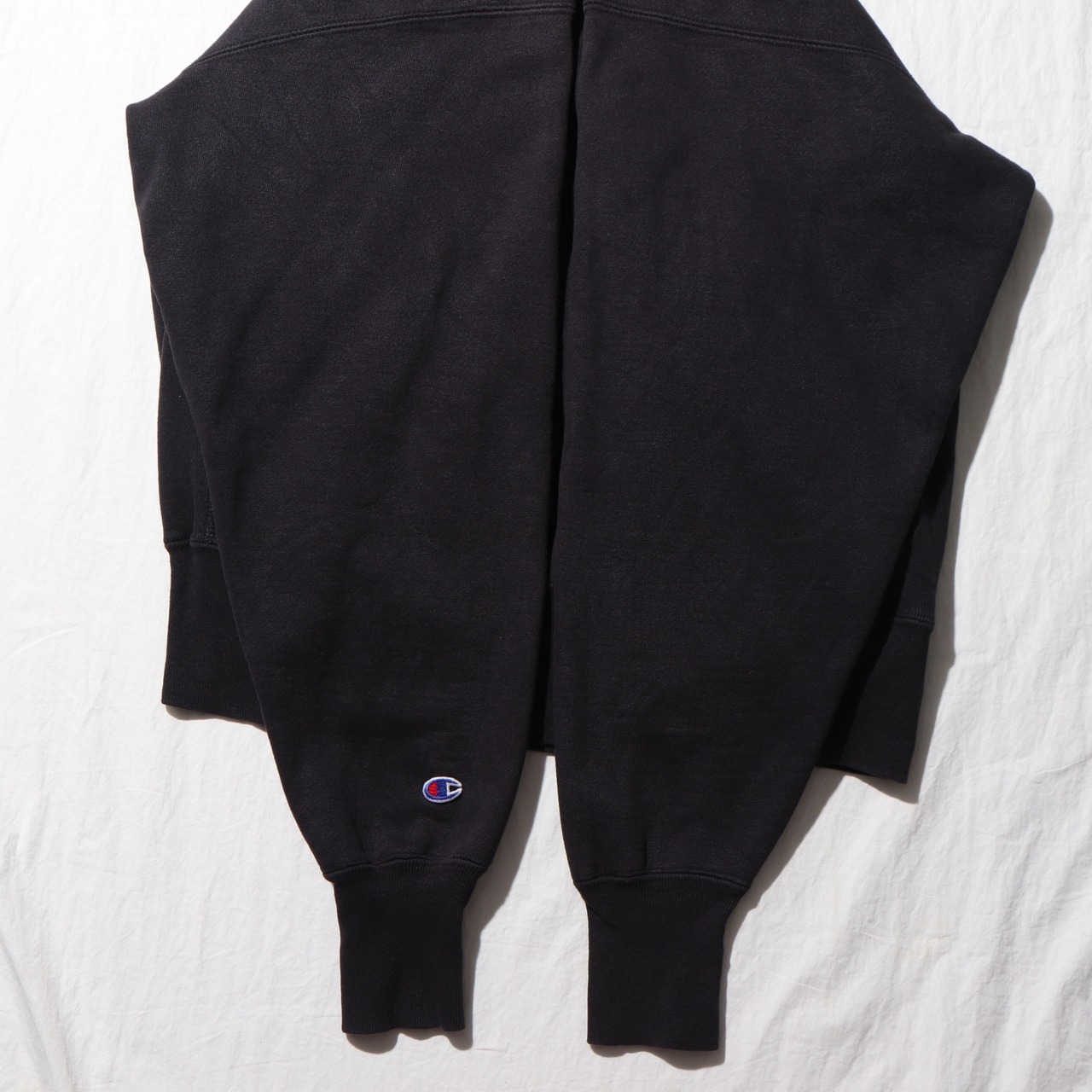 美品 L 90s USA リバースウィーブ チャンピオン ブラック スウェット 黒 Reverse weave champion