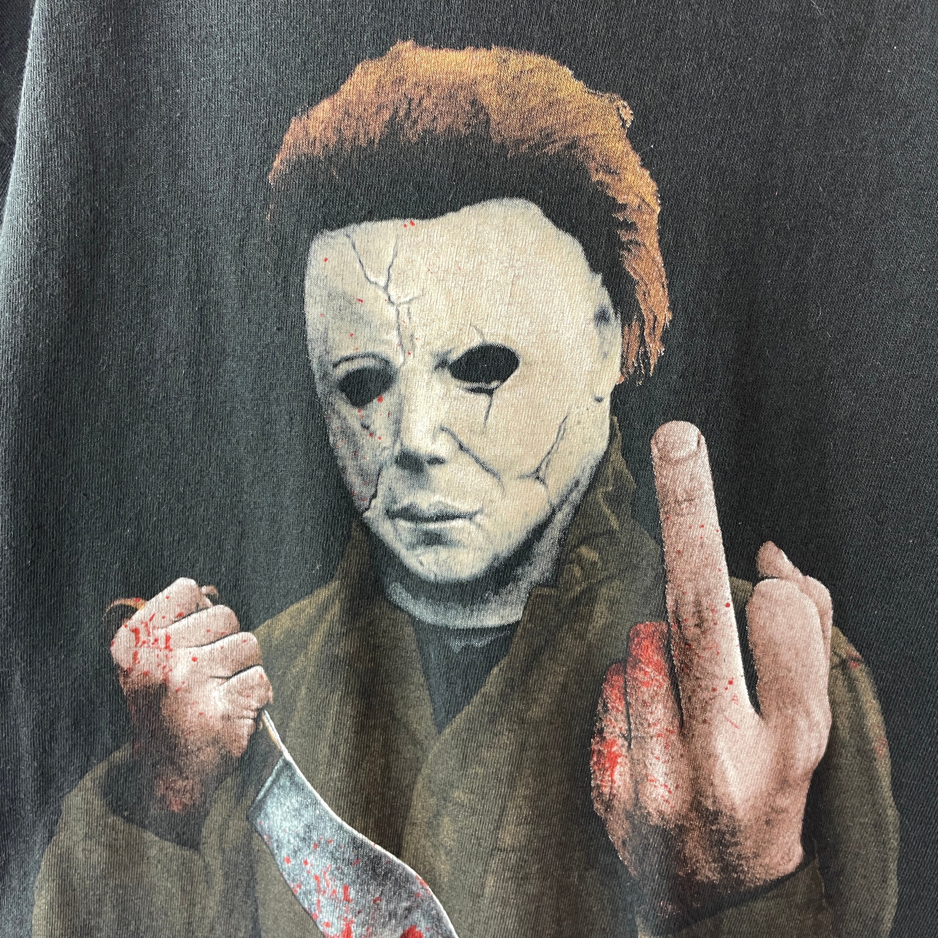 古着 ハロウィン マイケルマイヤーズ Tシャツ ホラー映画 殺人鬼 古着 ハロウィン マイケルマイヤーズ Tシャツ ホラー映画 殺人鬼