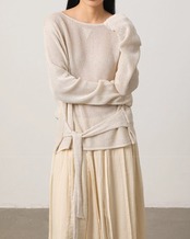 Waist mark sheer Knit　N1196