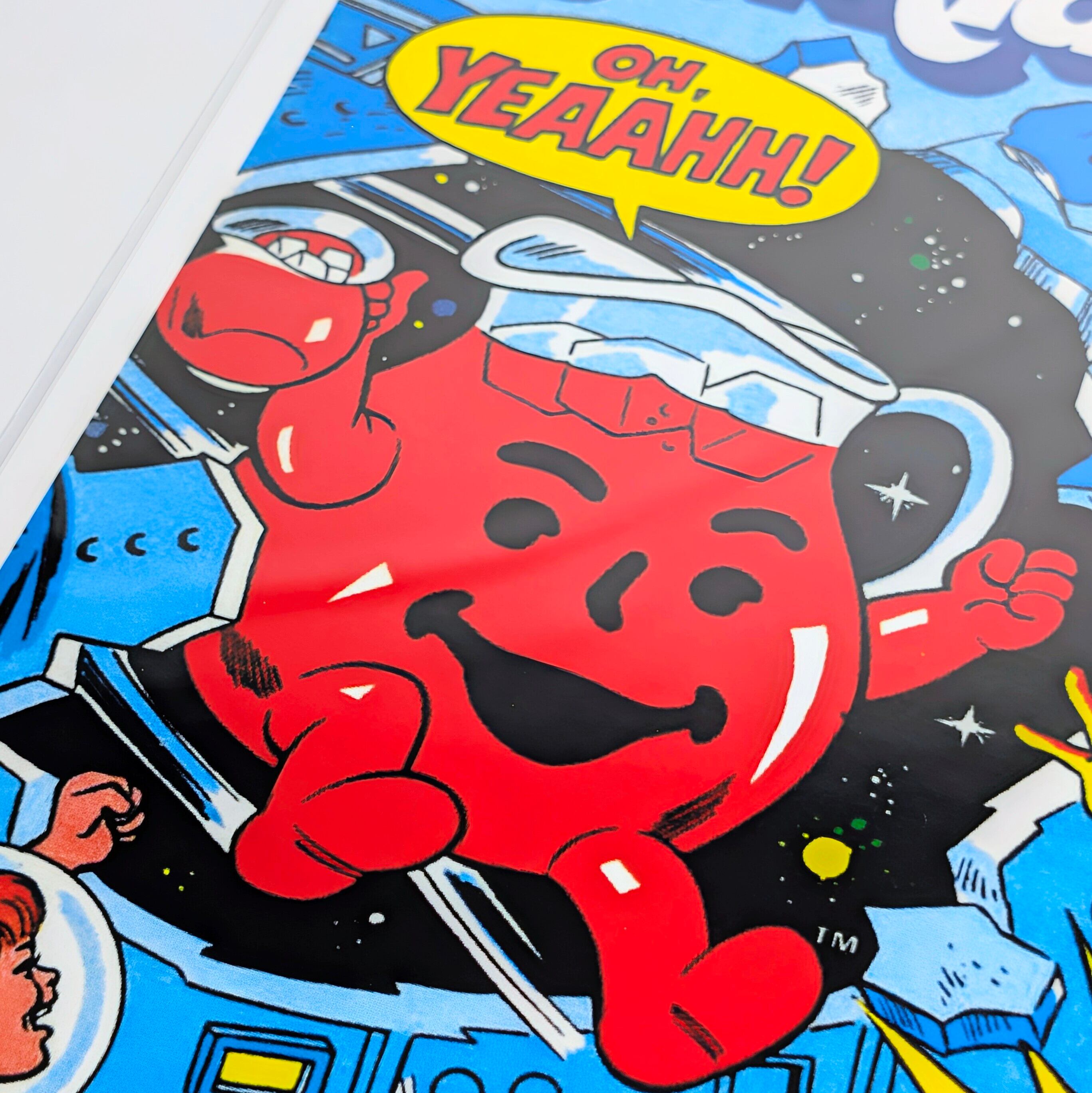 ♫ちょうどいいB4ポスター♫【 Kool-Aid Man ( クールエイドマン ) 】〚アメリカン雑貨 アメトイ〛