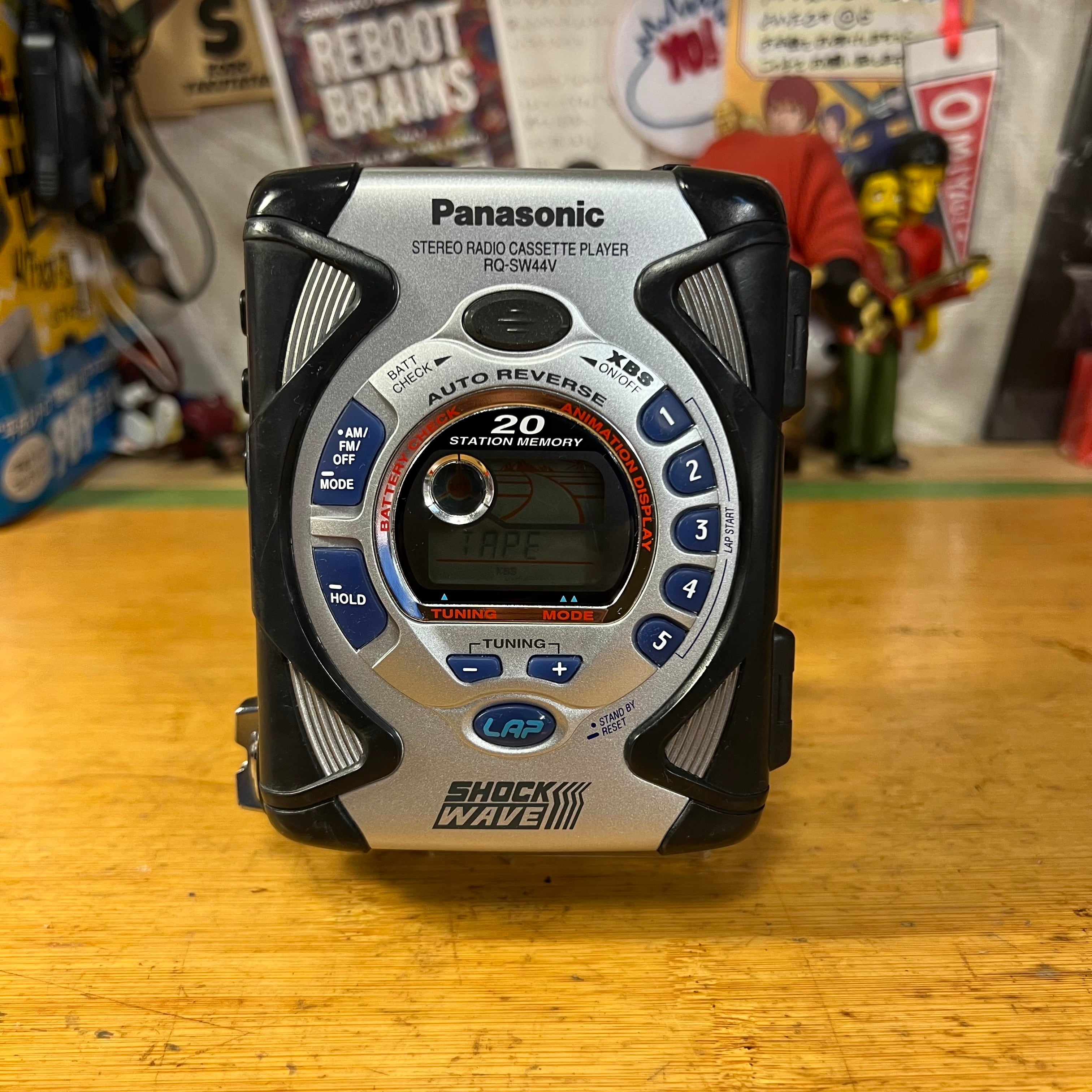 【美品】Panasonic SHOCKWAVE RQ-SW30 迷彩 【動作品】 RQ-SW20 FOR SALE ¥23,000 panasonic shockwave めっきり少なくなっ