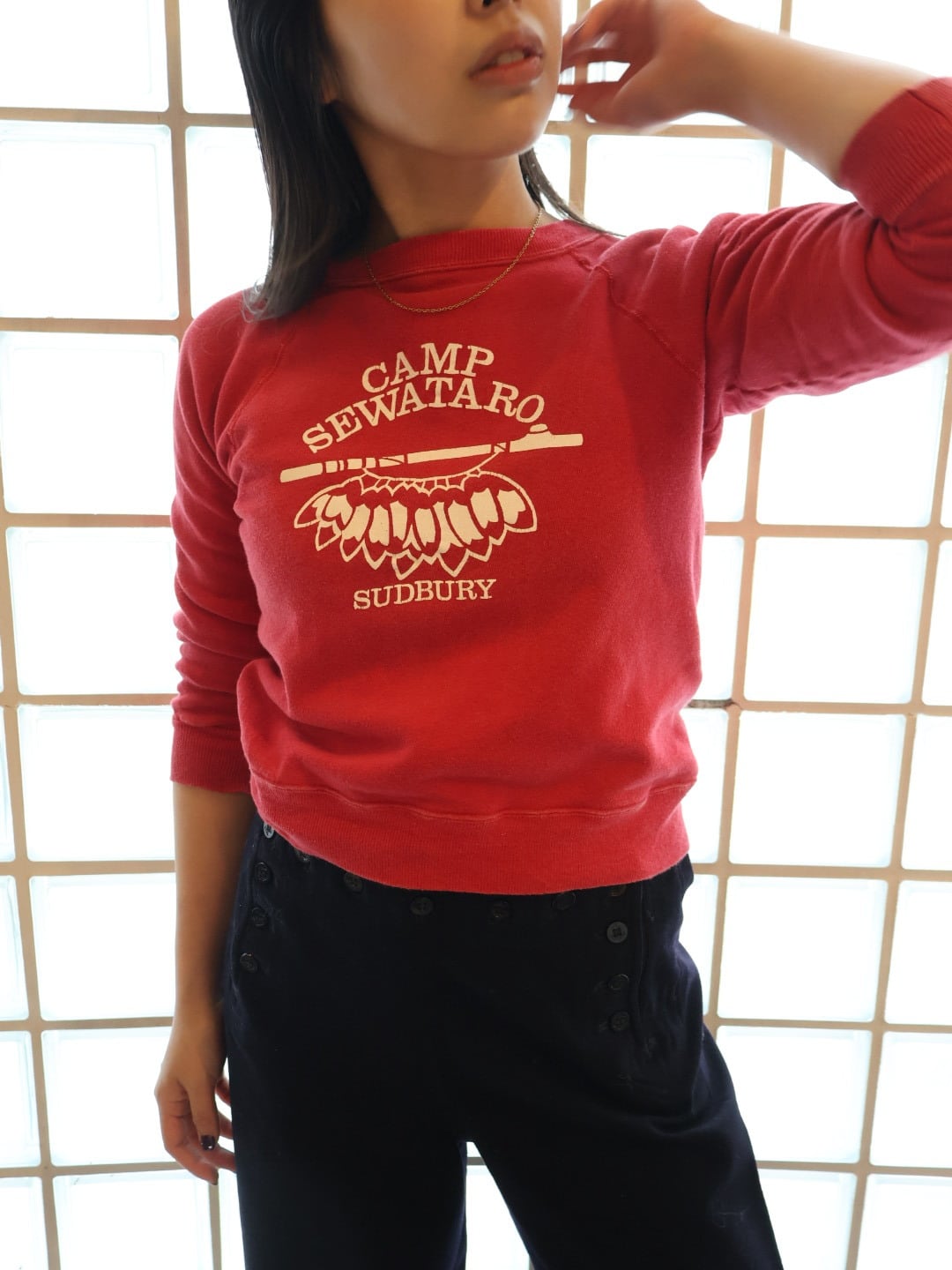 80s champion college sweat shirt【1848】