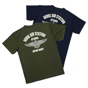 自衛隊グッズ Tシャツ 海上自衛隊 厚木 NAVAL AIR STATION 全2種「燦吉 さんきち SANKICHI」