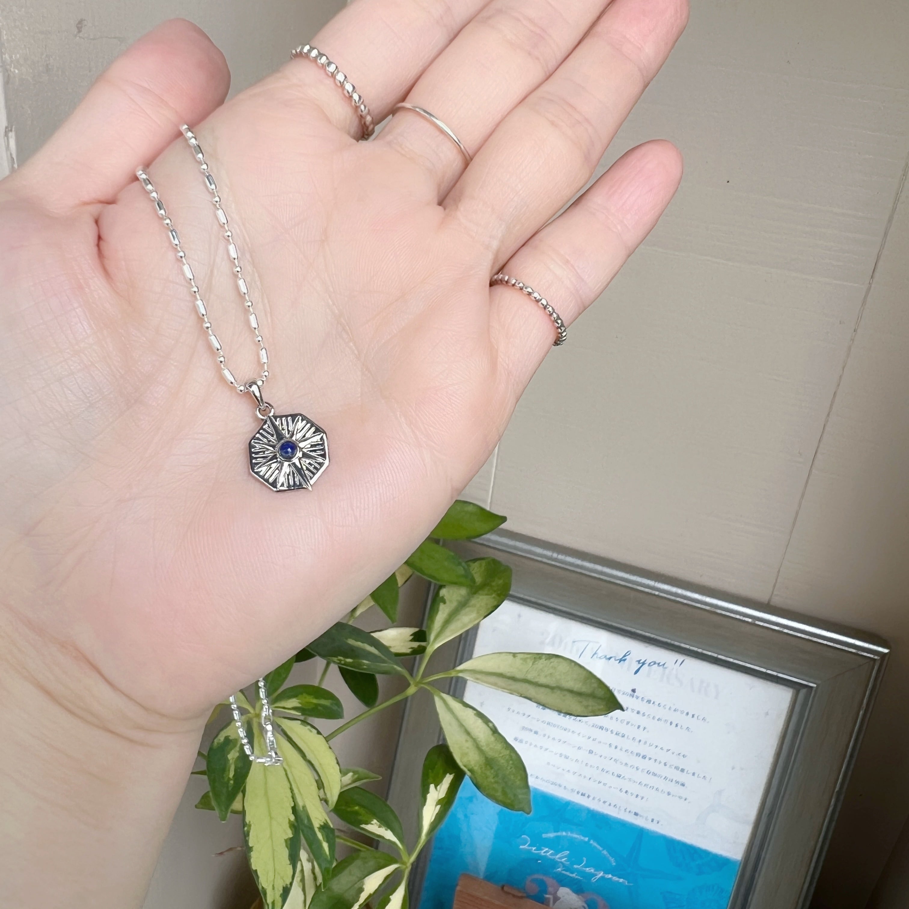 ラピスラズリ スパークリング スター ネックレス 月星 | 【公式通販