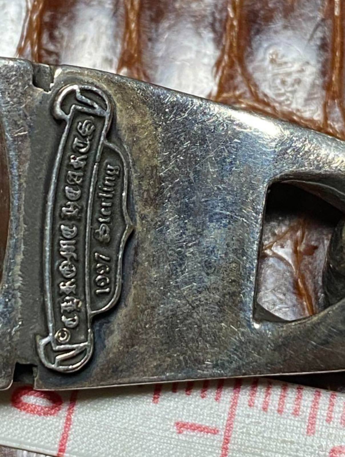 CHROME HEARTS クロムハーツ スターリング シルバー ブレス ウォッチ