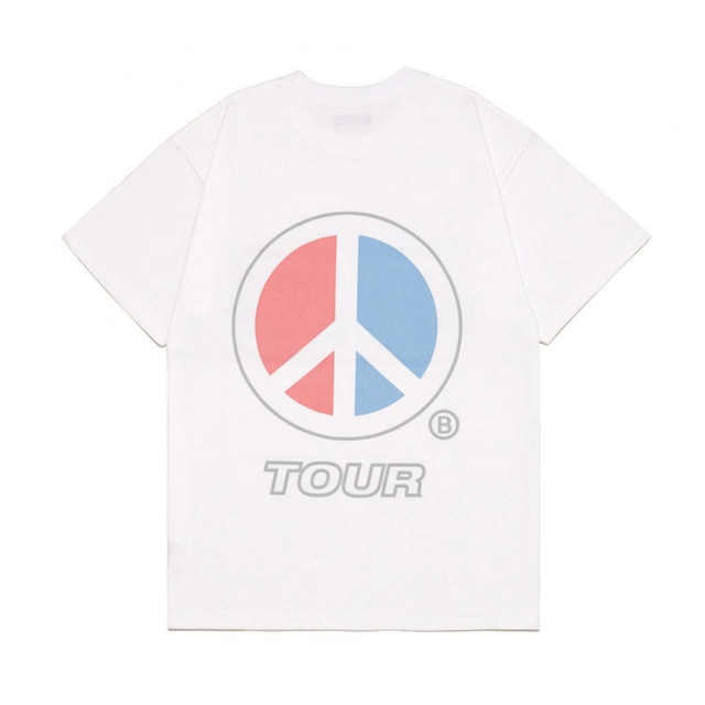 [BONZ] BONZ PEACE T-SHIRT (WHITE) 正規品 韓国ブランド 韓国代行 韓国通販 韓国ファッション T-シャツ